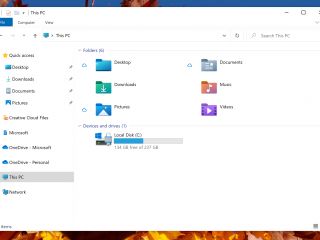 Windows 10 : l'Explorateur de Fichiers rajeunit grâce à de nouvelles icônes