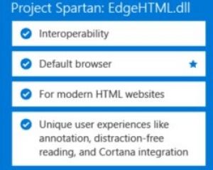 Microsoft précise les rôles d'IE et de Spartan au sein de Windows 10