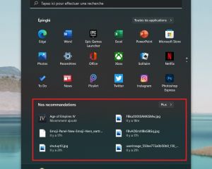 Windows 11 : comment masquer les recommandations du Menu Démarrer ?
