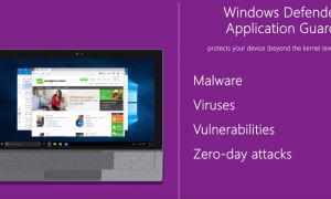 [Ignite 2016] : Microsoft Edge intégrera Windows Defender
