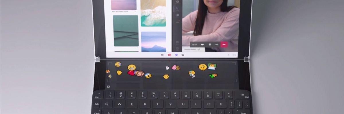 Microsoft dévoile Surface Neo : sa tablette à double écran sous Windows 10X
