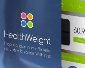 [MAJ] L'application HealthWeight est enfin disponible