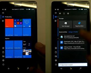 WoA Project : interface mobile sur Windows 10 et support de nouveaux capteurs