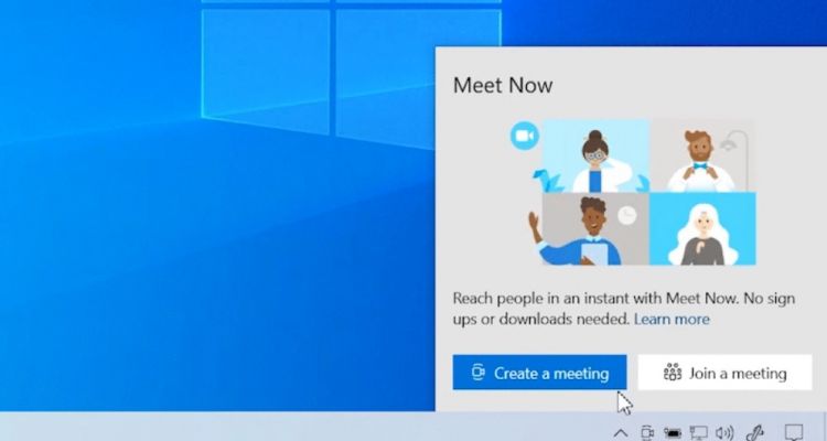 Avec Meet Now, rejoindre un appel vidéo se fera nativement sur Windows 10