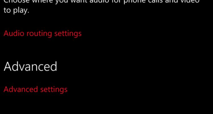 Windows 10 Mobile : une fonction qui gère automatiquement la sortie audio ?