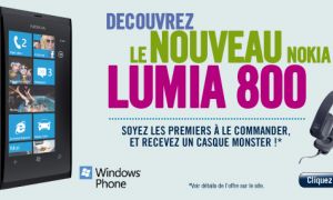 Prix du Nokia Lumia 800 : à partir de 99€ chez The Phone House [MAJ]