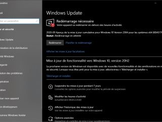 La mise à jour KB4598298 est dispo sur Windows 10 avec un beau lot de correctifs