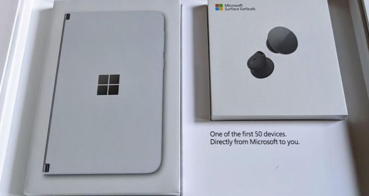 Unboxing du Surface Duo : les premières vidéos laissent une bonne impression