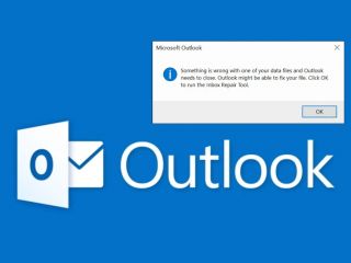 Outlook : contourner l'erreur "un problème avec votre fichier de données"