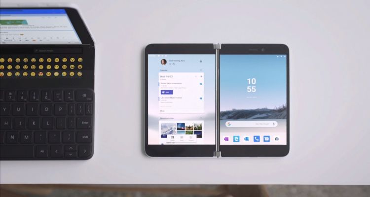 ​Microsoft présente le Surface Duo : un smartphone Android à deux écrans