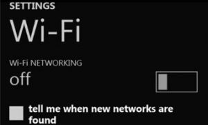 Windows Phone 8 gérera bientôt autrement la connexion au WiFi