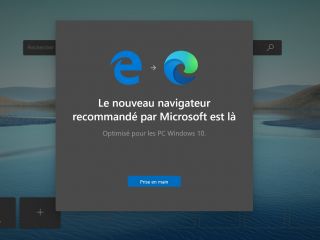 Le nouvel Edge commence à s'installer automatiquement sur Windows 10