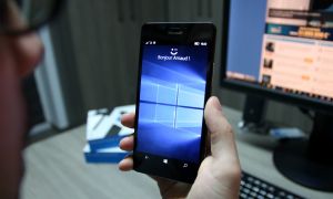 Démonstration vidéo de Windows Hello avec le capteur d'iris du Lumia 950
