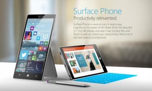 Le Surface Phone : en test de production et support des apps x86 via Continuum ?
