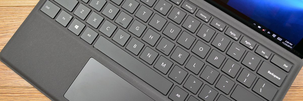 Surface Pro 4 : le Type Cover avec capteur d'empreintes sera dispo en France