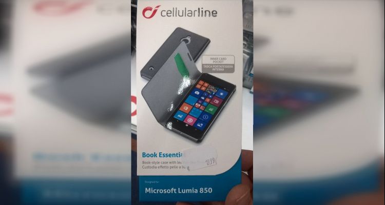 [Rumeur] Une coque pour Lumia 850 en vente dans un magasin physique allemand