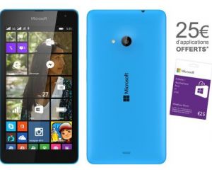 ​[Bon plan] Le Lumia 535 pour seulement 79,90€ avec 25€ d’applications offertes