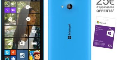 ​[Bon plan] Le Lumia 535 pour seulement 79,90€ avec 25€ d’applications offertes