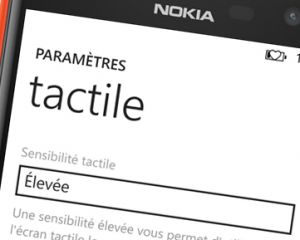 Le Nokia Lumia 625 sous Lumia Black compatible Double Tap ?