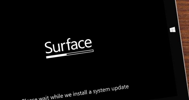 Nouvelle mise à jour Firmware pour les Surface 3, Pro 3, Go et Studio