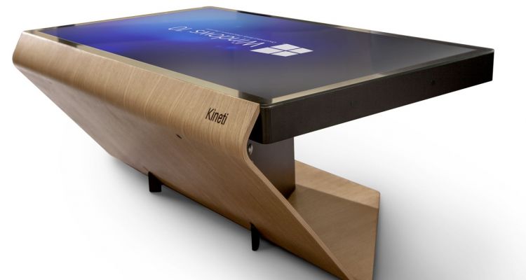 Windows 10 : pour 5000€, profitez de cette belle table tactile super design