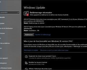 KB5004296 : une nouvelle mise à jour débarque pour Windows 10