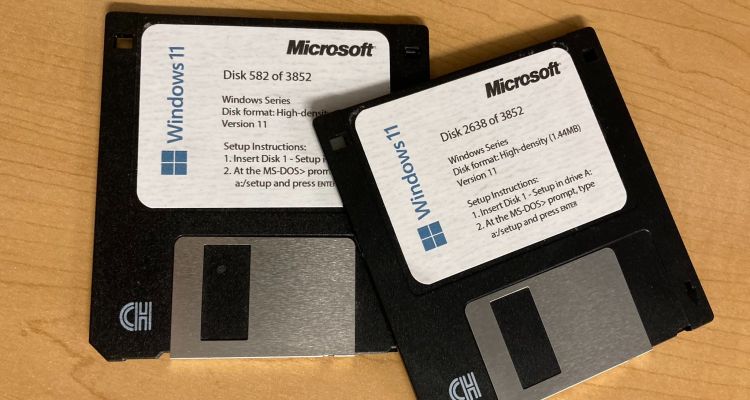 Oui, Windows 11 peut toujours lire vos disquettes 5,25 pouces !