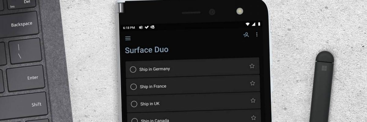 Sortie du Surface Duo en France à la mi-février ?