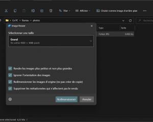 Comment réduire facilement le poids d’une photo sur Windows 11 ?