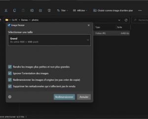 Comment réduire facilement le poids d’une photo sur Windows 11 ?