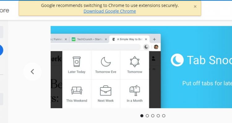 Utiliser les extensions de Chrome sur Edge n'est pas sécurisé selon Google