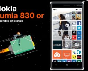 [Bon plan] Le Nokia Lumia 830 or chez Orange à partir de 1€