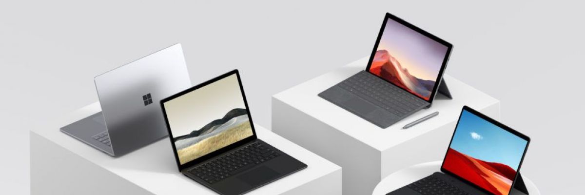 Jusqu'à 20% de réduction pour les Surface Pro 7 et Laptop 3