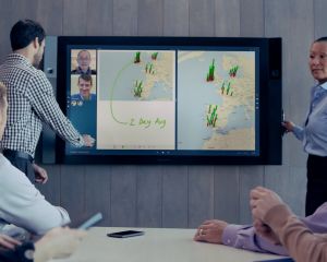 Le Microsoft Surface Hub fait ses premiers pas en France