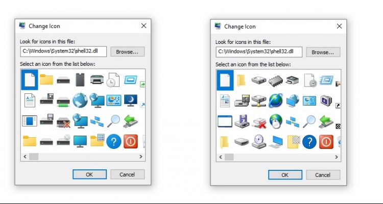 Windows 10 abandonnera les icônes héritées de Windows 95 avec Sun Valley