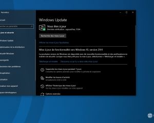 Windows 10 : tous les PC peuvent maintenant recevoir la version 20H2