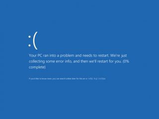 Windows 10 : écran bleu avec erreur NTFS FILE SYSTEM, un bug de KB4592438 ?