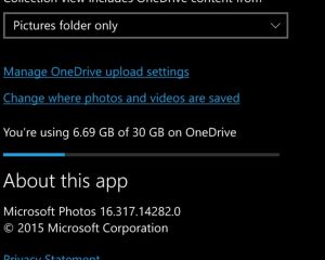Photos Microsoft et Windows Camera mis à jour parallèlement pour Windows 10