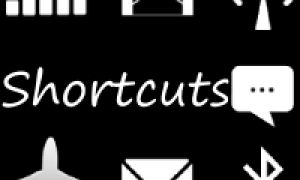 Wp Shortcut Tiles pour épingler des raccourcis sur votre WP7