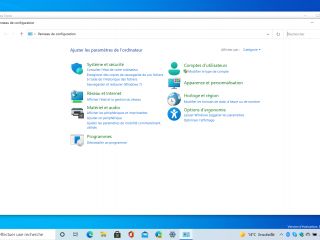 Windows 10 : le panneau de configuration n'est pas encore mort