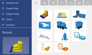 L'application Microsoft Print 3D est disponible sur Windows 10 Mobile