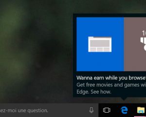 Débat : que pensez-vous de la publicité sur la barre des tâches de Windows 10 ?