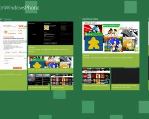 Sortie de l’application MonWindowsPhone sur Windows 8