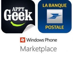 Appy Geek bientôt sur Windows Phone,  la Banque Postale plus tard