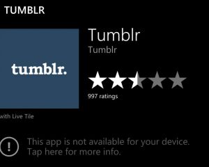 L'application officielle Tumblr sur Windows Phone, c'est fini