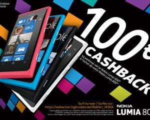 100€ remboursés sur le Nokia Lumia 800 en Belgique