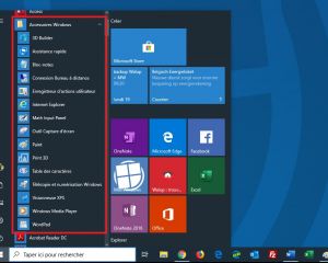Le dossier « Accessoires Windows » va t-il bientôt disparaître de Windows 10 ?