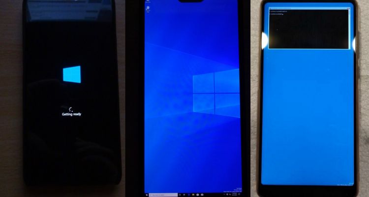 Installer Windows 10 sur un smartphone Android : le défi fou de développeurs