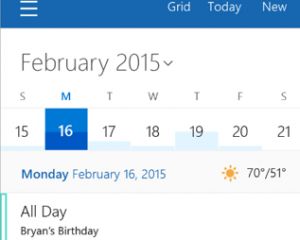 Windows 10 : à quoi ressembleront le calendrier et le hub contacts ?