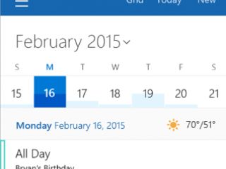 Windows 10 : à quoi ressembleront le calendrier et le hub contacts ?